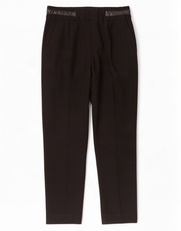 Zara ženske kratke uske chino hlače male W26 L25 crne