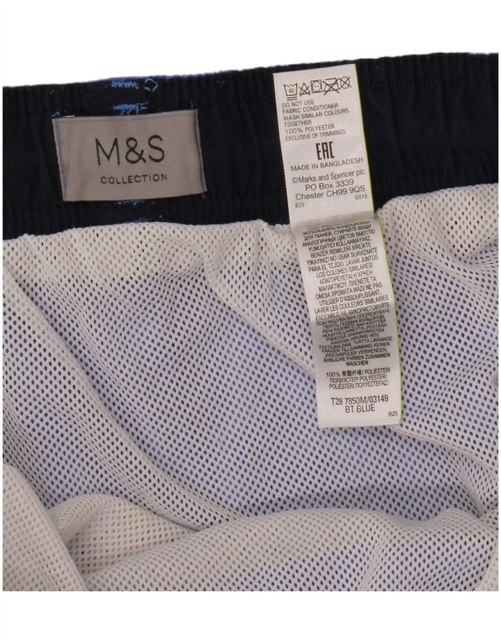 Marks & Spencer muške kratke hlače za plivanje 3XL plavi poliester