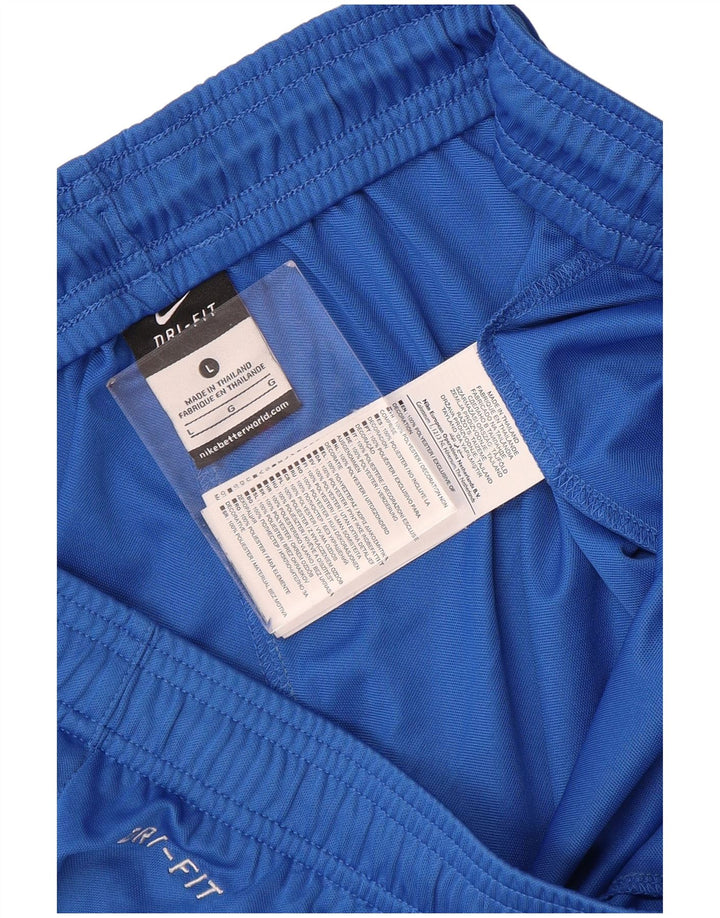 Nike muške Dri Fit sportske kratke hlače veliki plavi poliester