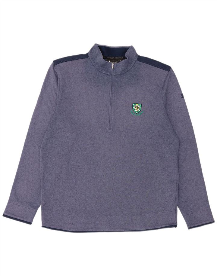Under Armour gornji dio trenirke s patentnim izrezom XL tamnoplavi poliester