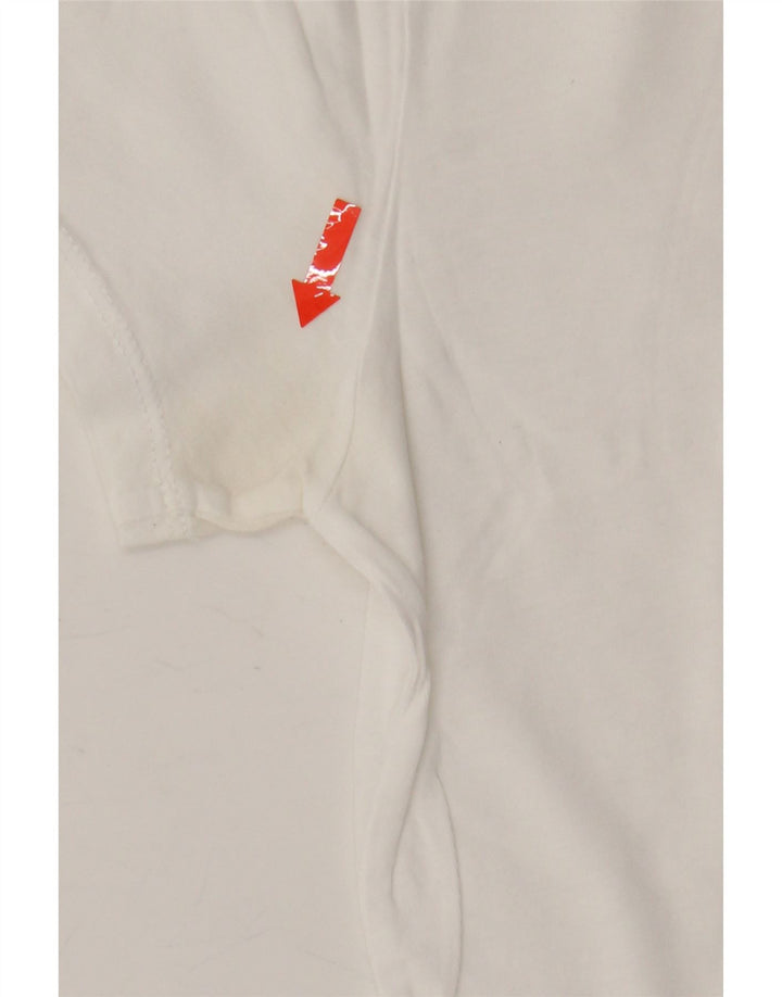 LEVI'S Mens Graphic T-Shirt Top Small White Vintage Levi's and Second-Hand Levi's from Messina Hembry 