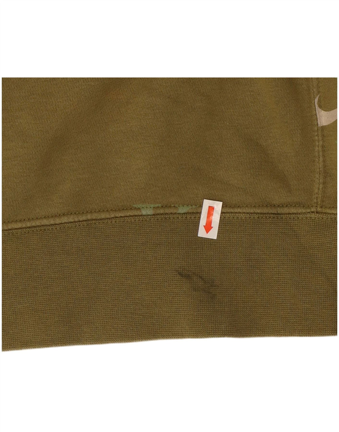 Nike muška majica s kapuljačom s kapuljačom, srednji kaki pamuk