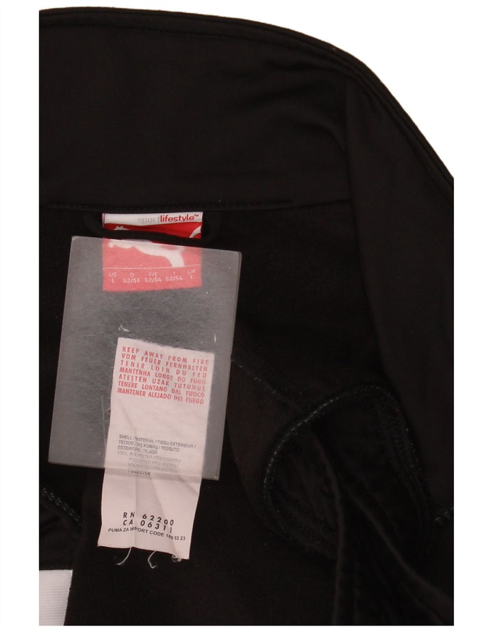 Puma muška gornja jakna trenirke Large Black Colourblock Poliester