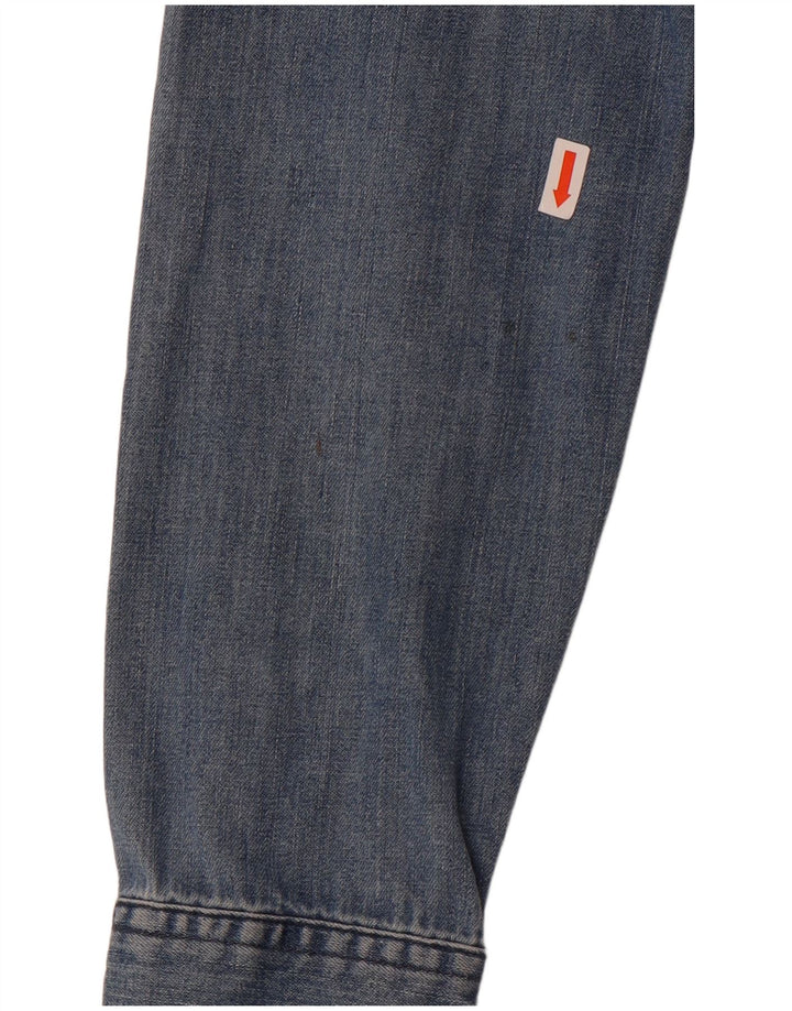 American Eagle Outfitters ženska traper košulja UK 14 srednje plava