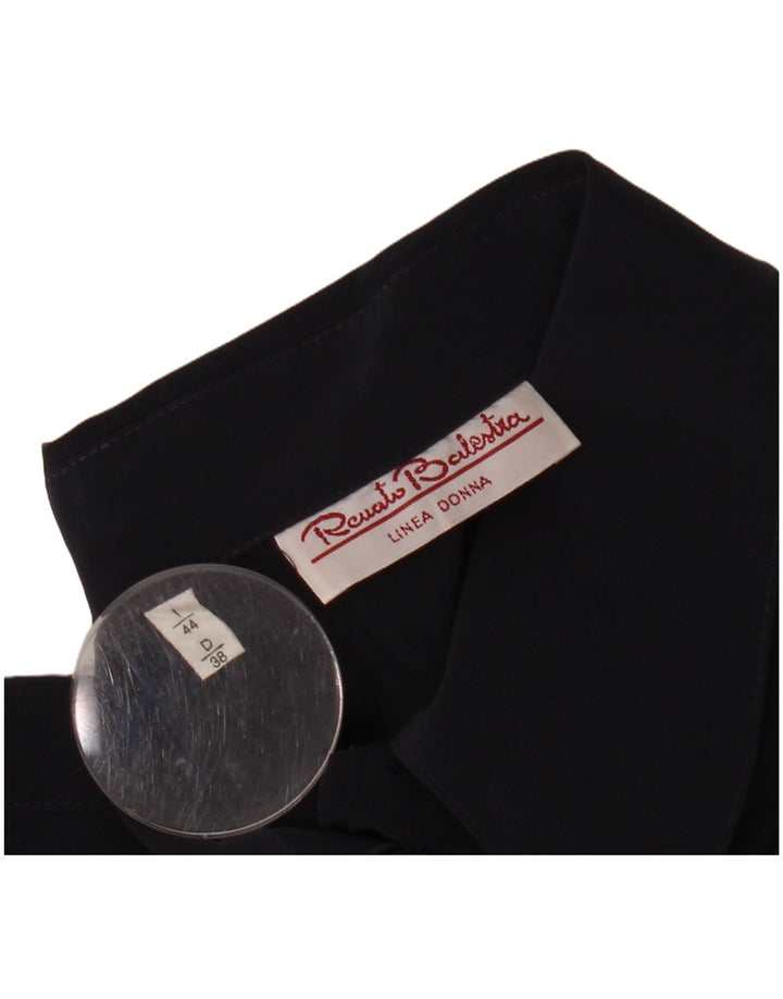 RENATO BALESTRA Ženska bluza košulja kratkih rukava IT 44 Srednje tamnoplava