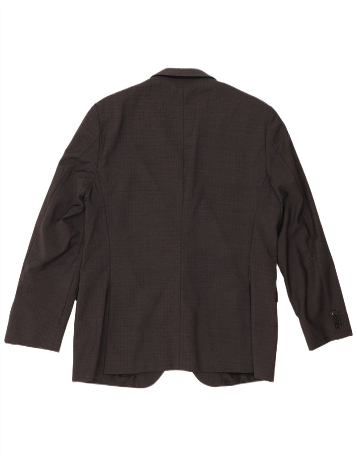 Hugo Boss muška jakna s 2 gumba EU 52 XL siva djevičanska vuna