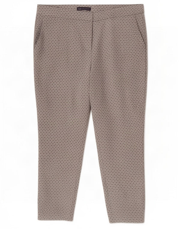 Marks & Spencer ženske skraćene hlače UK 16 velike W36 L25 sive geometrijske
