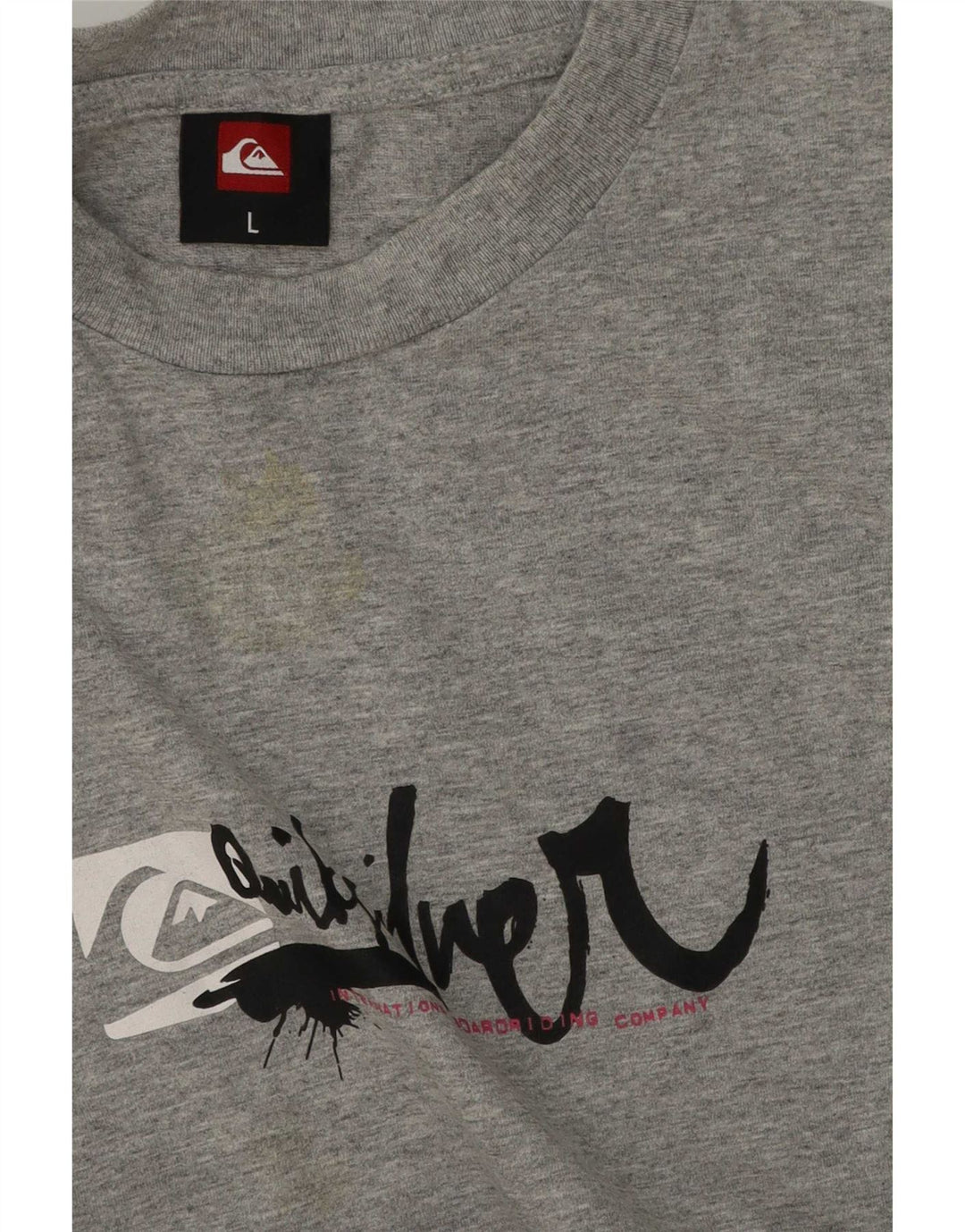 Quiksilver muška velika siva majica s grafičkim motivima