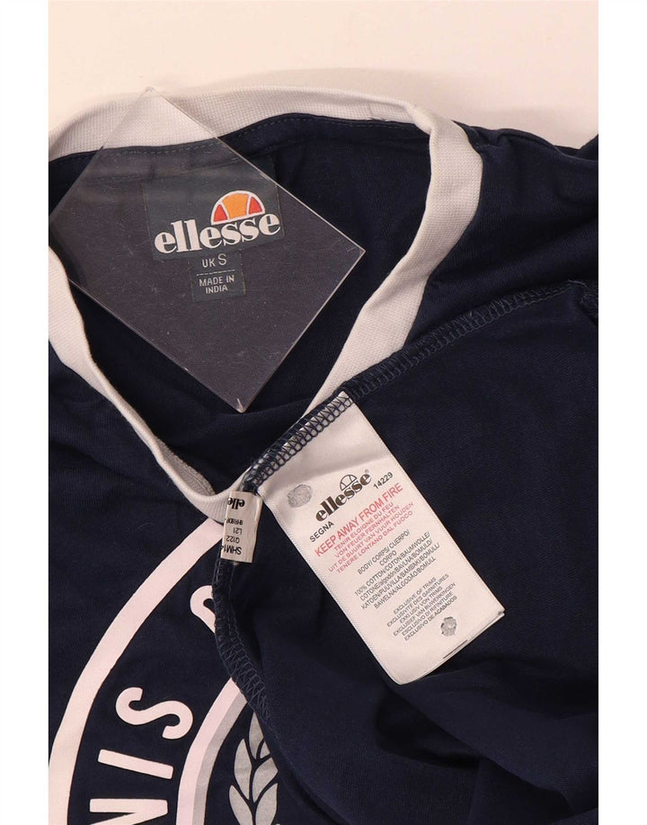 Ellesse Muška majica kratkih rukava Regular Graphic Mala tamnoplava pamuk