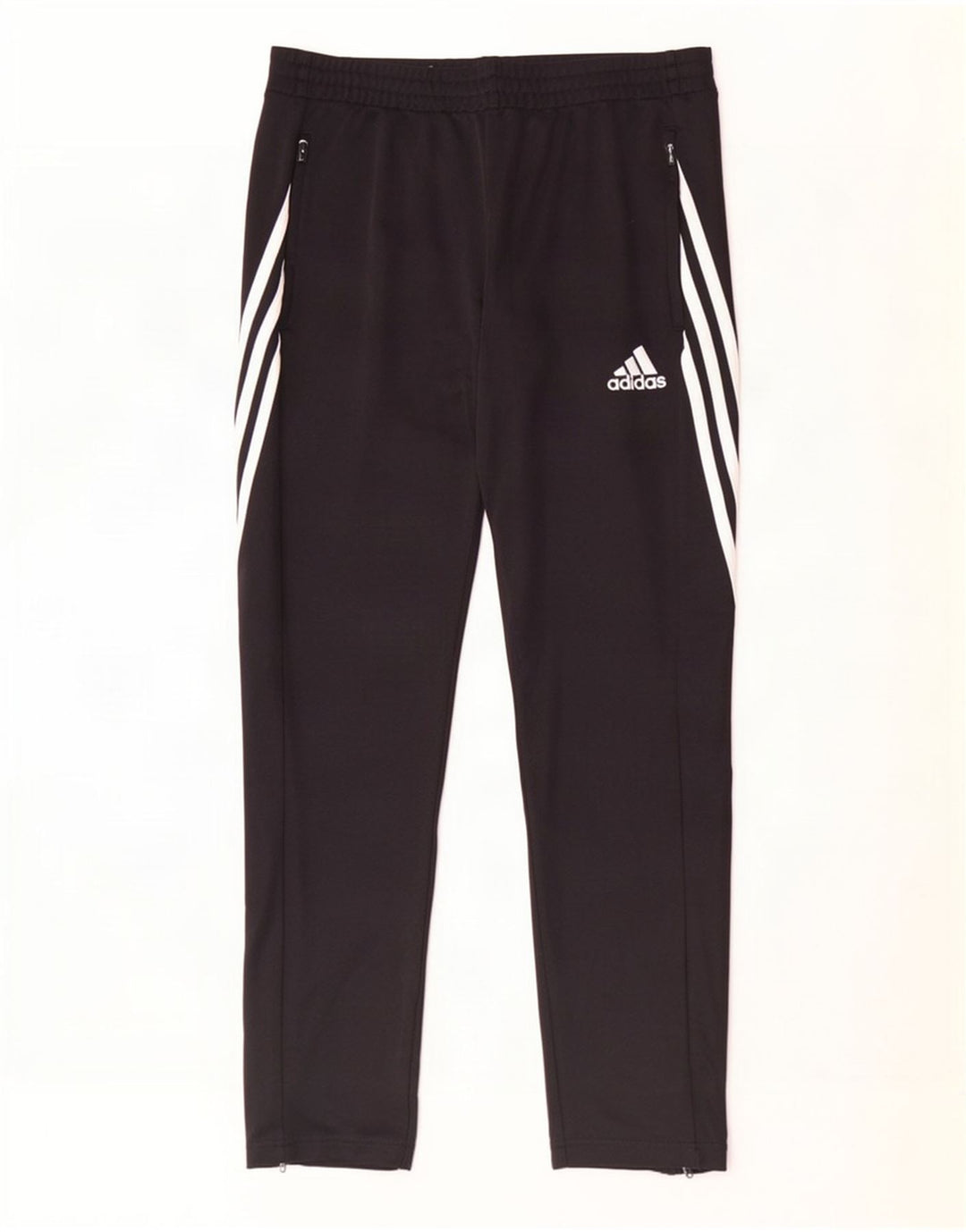 Adidas muške trenirke Climalite Srednje crne poliesterske hlače