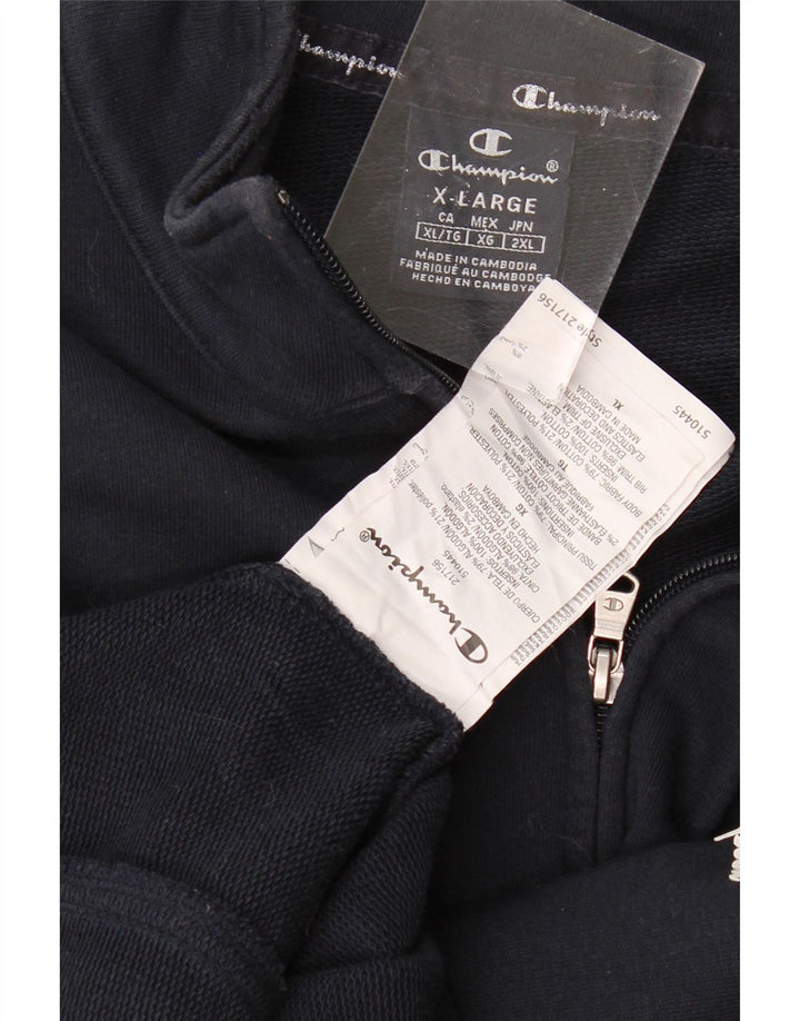 CHAMPION Muška trenirka Gornja jakna XL tamnoplavi pamuk