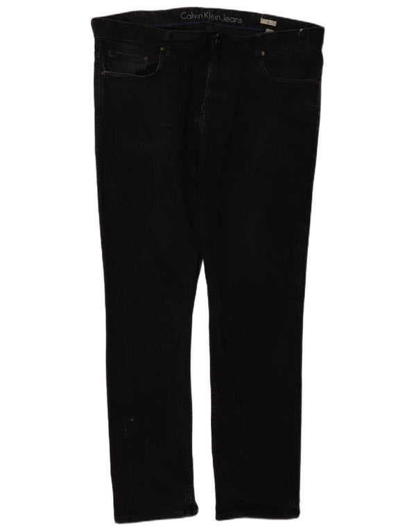 Muške uske traperice Calvin Klein Mince W38 L33 tamnoplavi pamuk