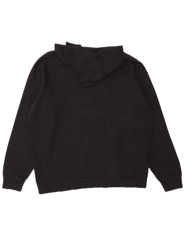 Under Armour Mens Cold Gear Loose Fit Zip Hoodie Sweater 2XL Black Cotton