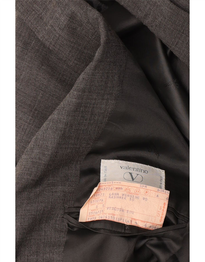 Valentino muški sako sa 2 gumba UK 42 XL siva djevičanska vuna