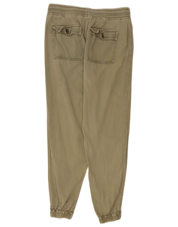 Gap ženske joggers chino hlače XS W25 L26 Kaki pamuk