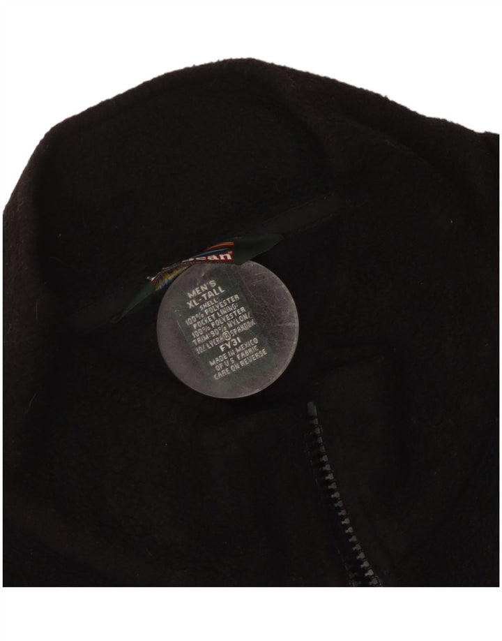 L.L.Bean muška jakna od flisa UK 42 XL crni poliester