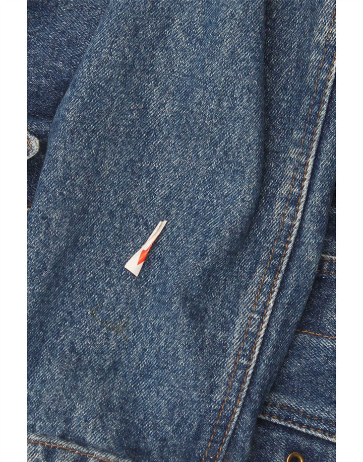Doringo ženska jakna od kratkog trapera UK 10 Small Blue Cotton