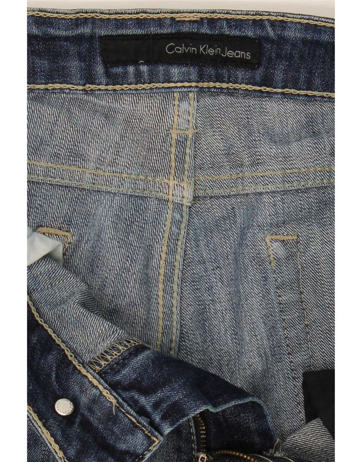 Calvin Klein muške ravne traperice W34 L31 tamnoplave