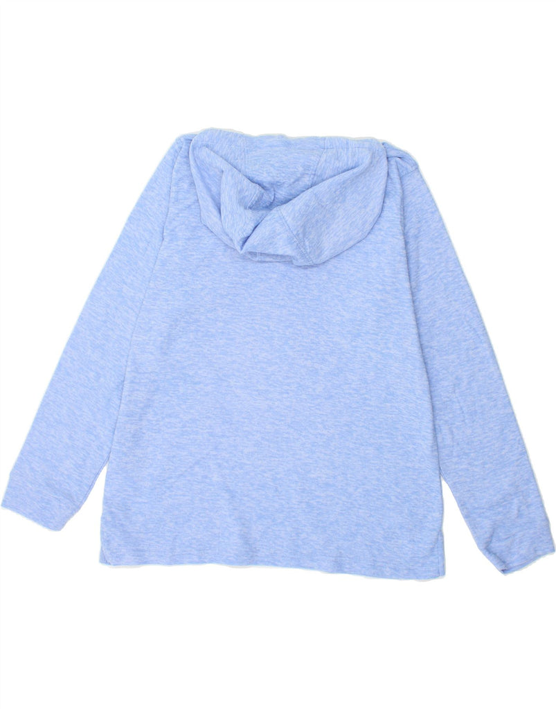 REGATTA Womens Hoodie Jumper UK 18 XL Blue Flecked Polyester Vintage Regatta and Second-Hand Regatta from Messina Hembry 