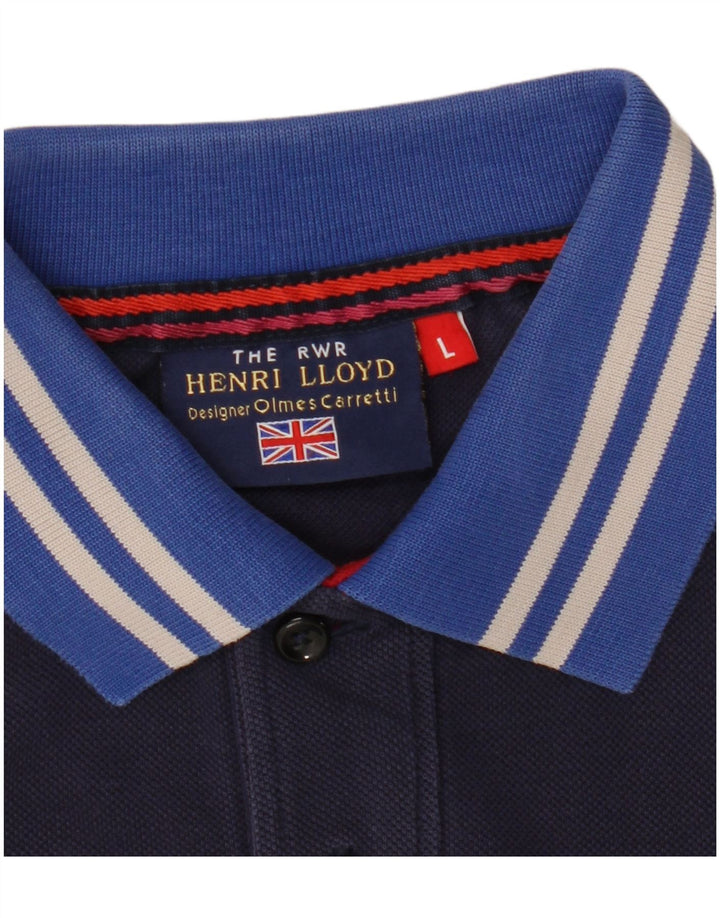 Henri Lloyd muška polo majica velika tamnoplava
