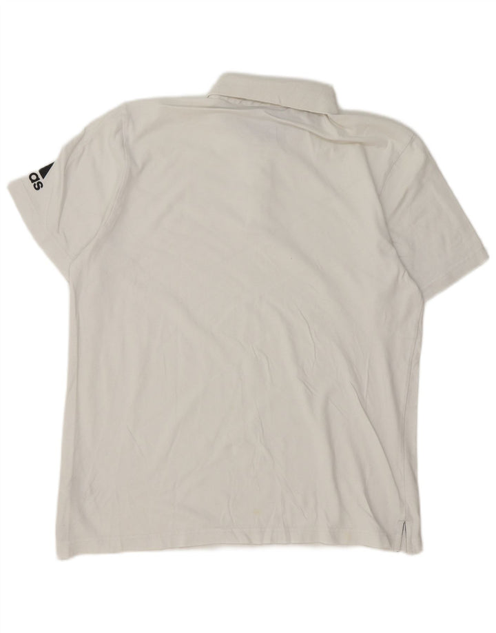 Adidas muška polo majica velika bijela pamučna