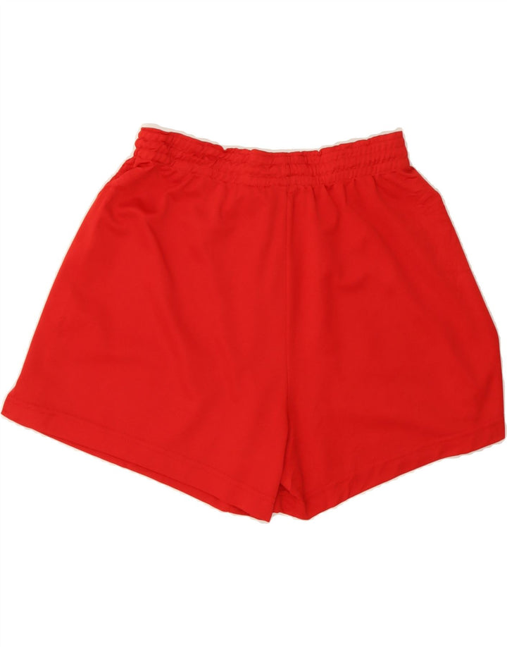 NIKE Womens Sport Shorts US 8/10 Medium  Red Polyester Vintage Nike and Second-Hand Nike from Messina Hembry 