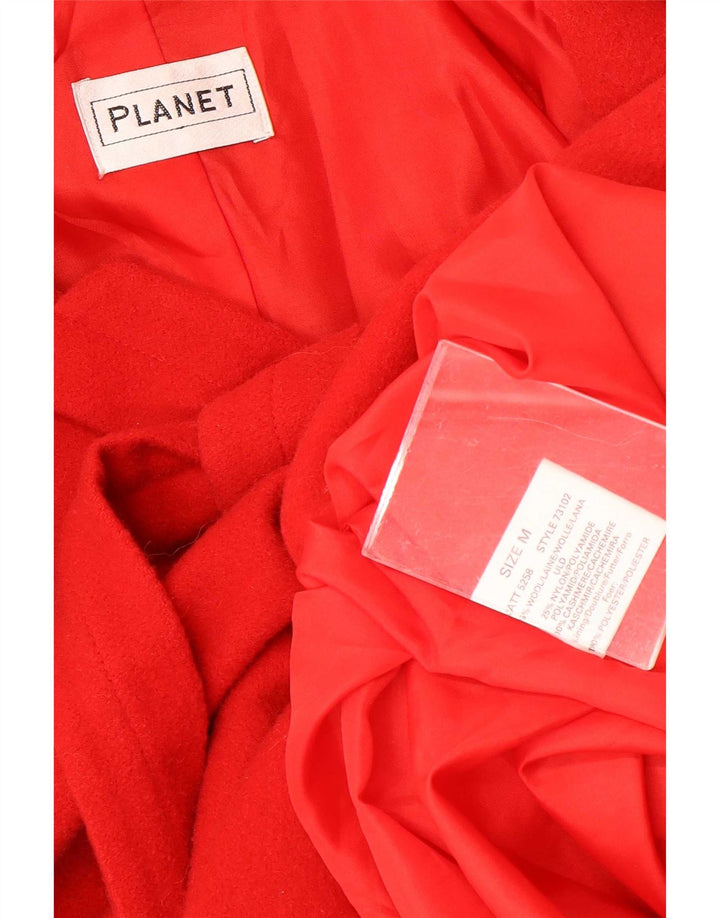 Planet ženski kaput UK 14 srednje crvene vune