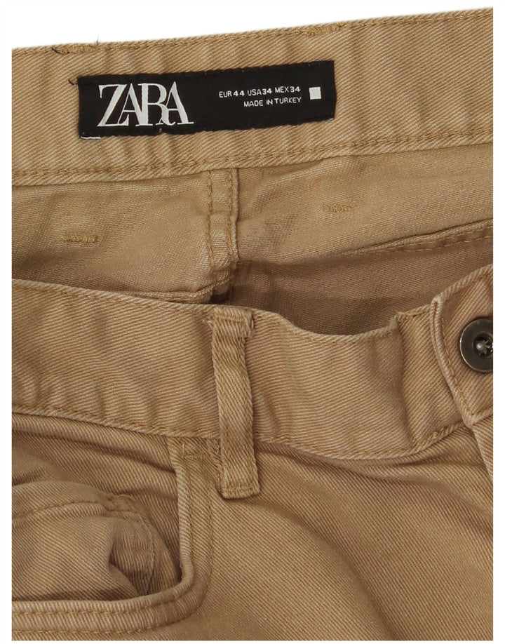 Zara muške uske traperice EU 44 Large W34 L28 Bež