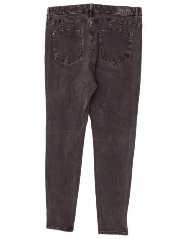 Marks & Spencer Ženske The Magic Skinny Jeans UK 16 Large W34 L28 Crne