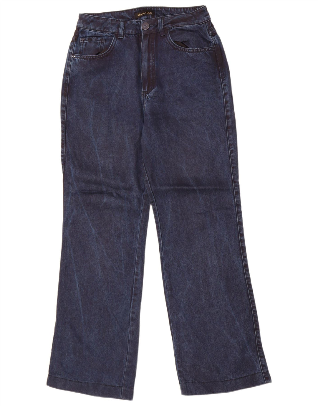 Ženske traperice Massimo Dutti Bootcut EU 36 XS W26 L29 tamnoplavi liocel