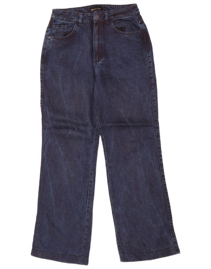 Ženske traperice Massimo Dutti Bootcut EU 36 XS W26 L29 tamnoplavi liocel