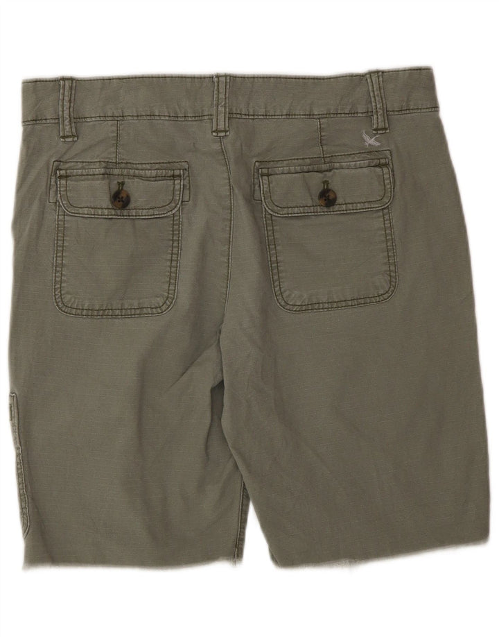 Eddie Bauer ženske kargo kratke hlače US 6 srednje W30 kaki pamuk