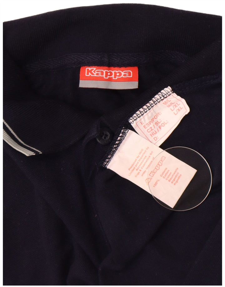 Kappa muška polo majica Srednje tamnoplavi pamuk