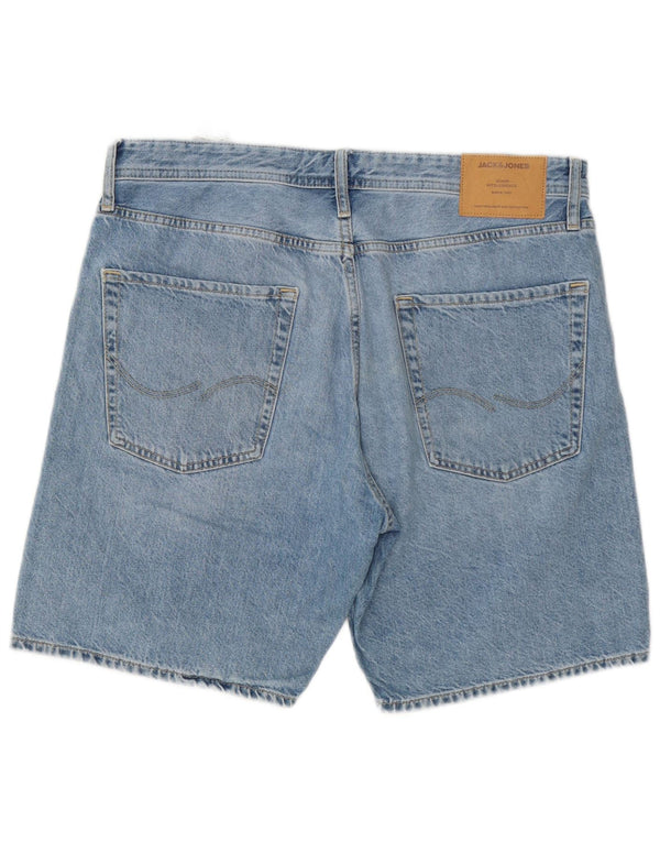 Jack & Jones Mens Chris Denim kratke hlače Large W34 plavi pamuk