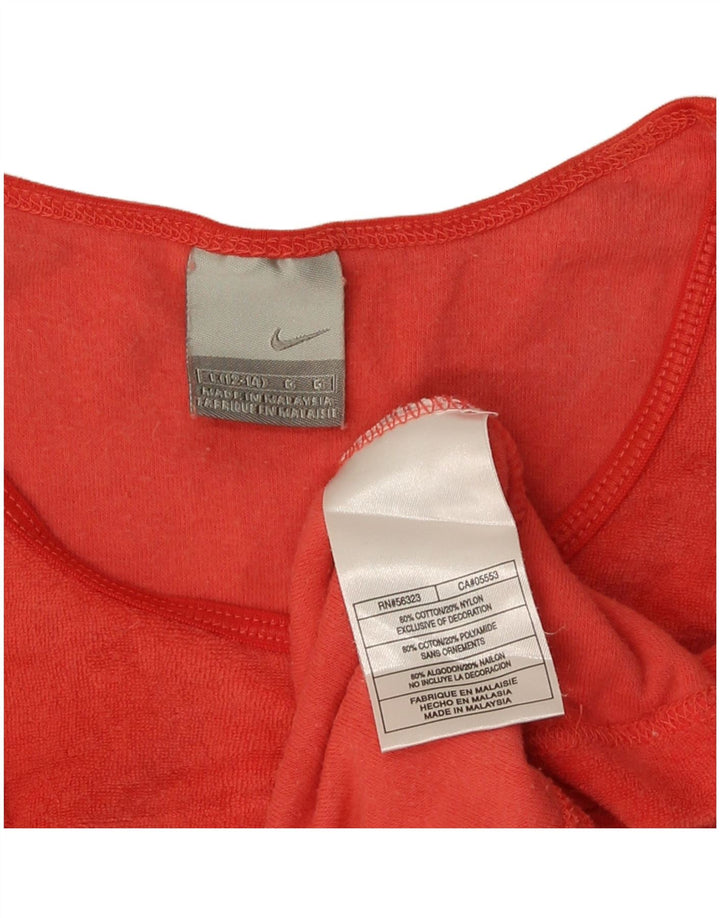 Nike ženski prsluk US 12/14 veliki crveni pamuk