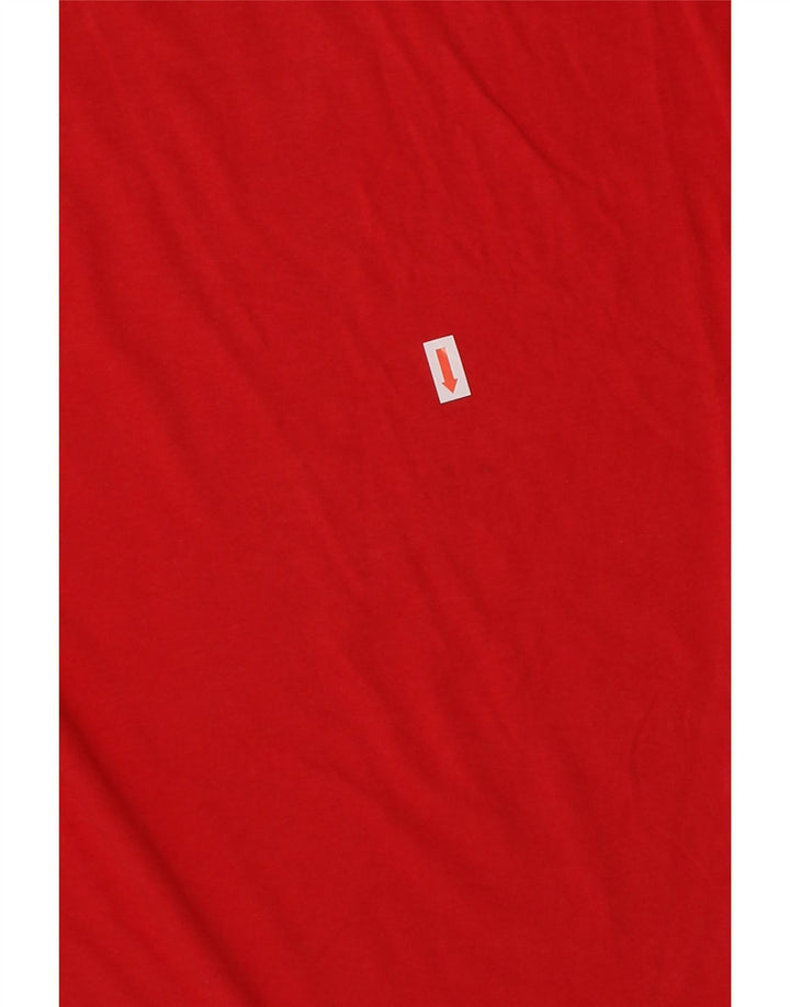 CHAMPION Boys Graphic Vest Top 13-14 Years XL Red Vintage Champion and Second-Hand Champion from Messina Hembry 