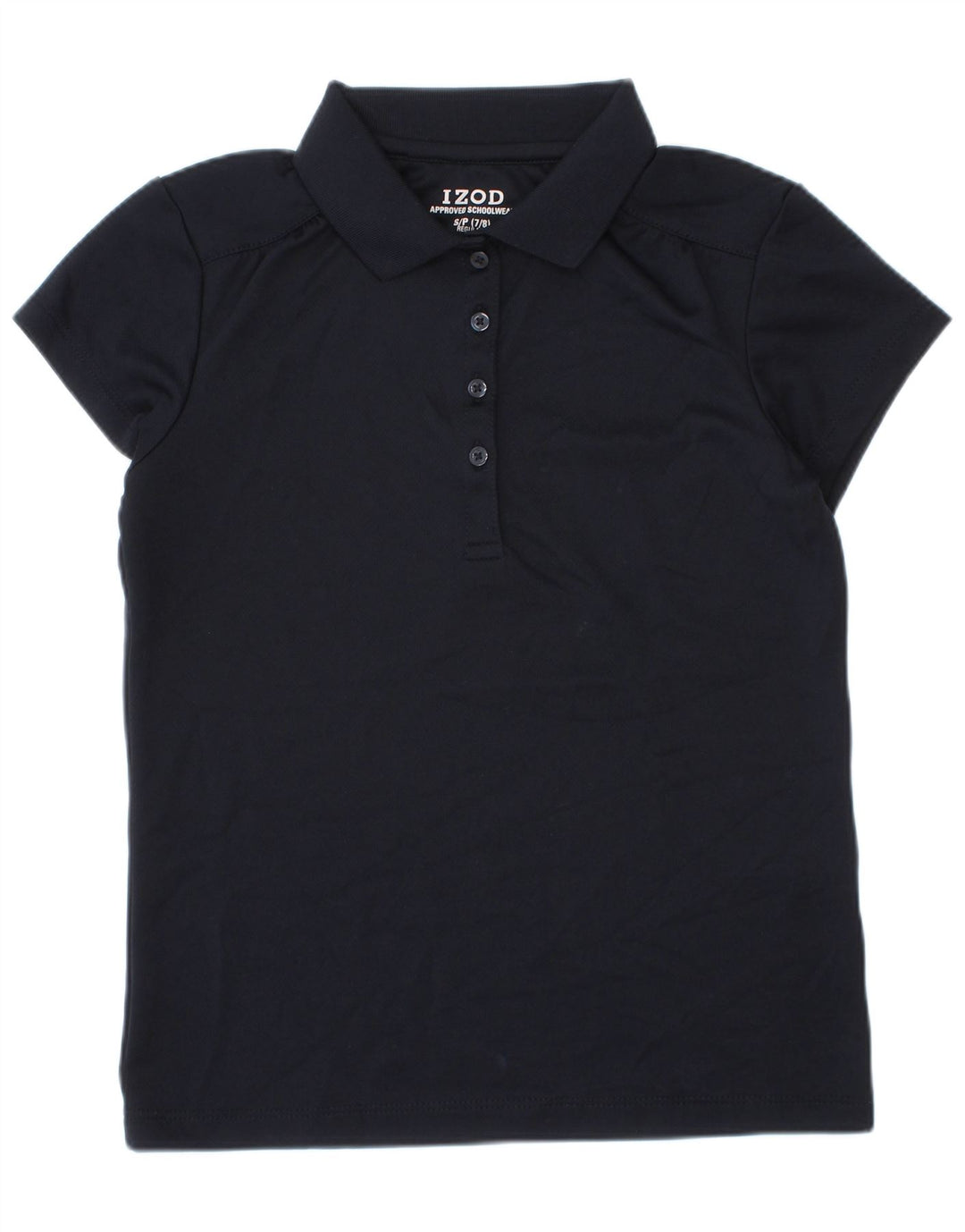 Izod polo majica za djevojčice, 7-8 godina, tamnoplava poliester
