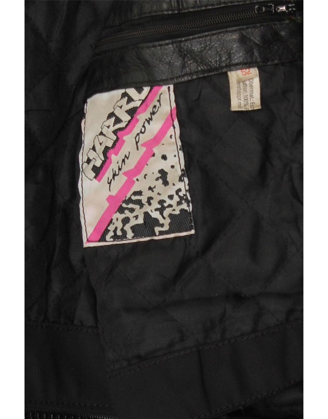 Harro muška kožna trkaća jakna IT 52 XL crna koža