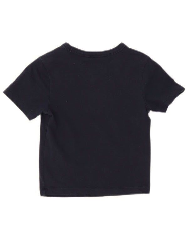 Nike Girls Oregon Graphic T-Shirt Top 6-7 Years XS Navy Blue Pamuk