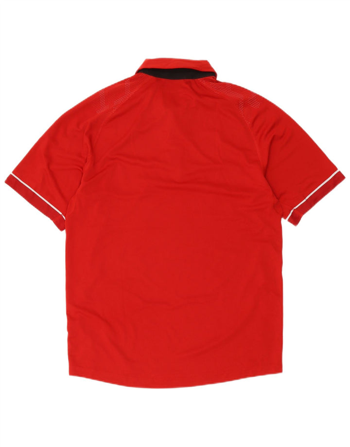 Adidas muška polo majica srednje crvene boje od poliestera