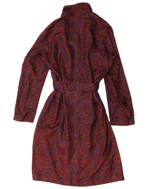 Totalna ženska ogrtač haljina UK 18 XL, crveni paisley