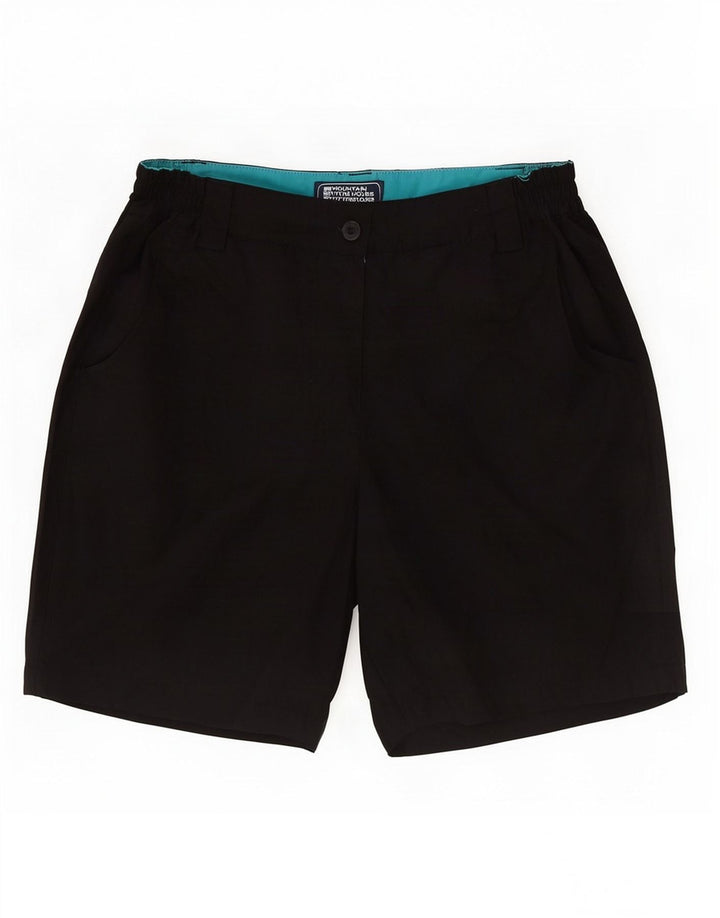 Mountain Warehouse Ženske chino kratke hlače UK 10 male W26 crni poliester