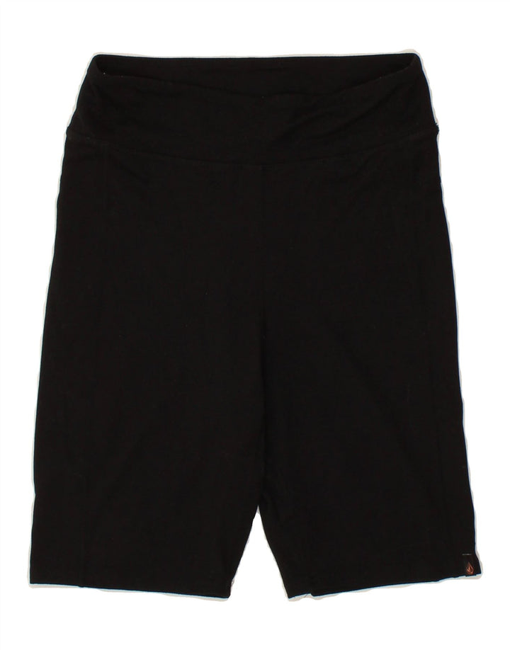 VOLCOM Womens Sport Shorts UK 12 Medium Black Vintage Volcom and Second-Hand Volcom from Messina Hembry 