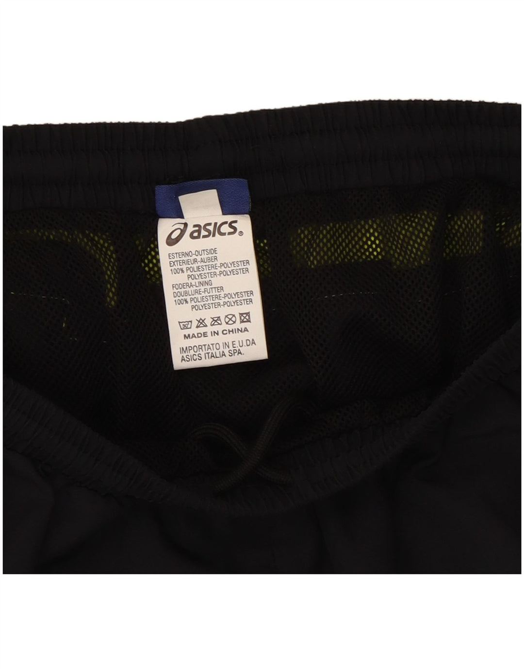 Asics ženske sportske kratke hlače UK 12 Medium Black Colourblock Poliester