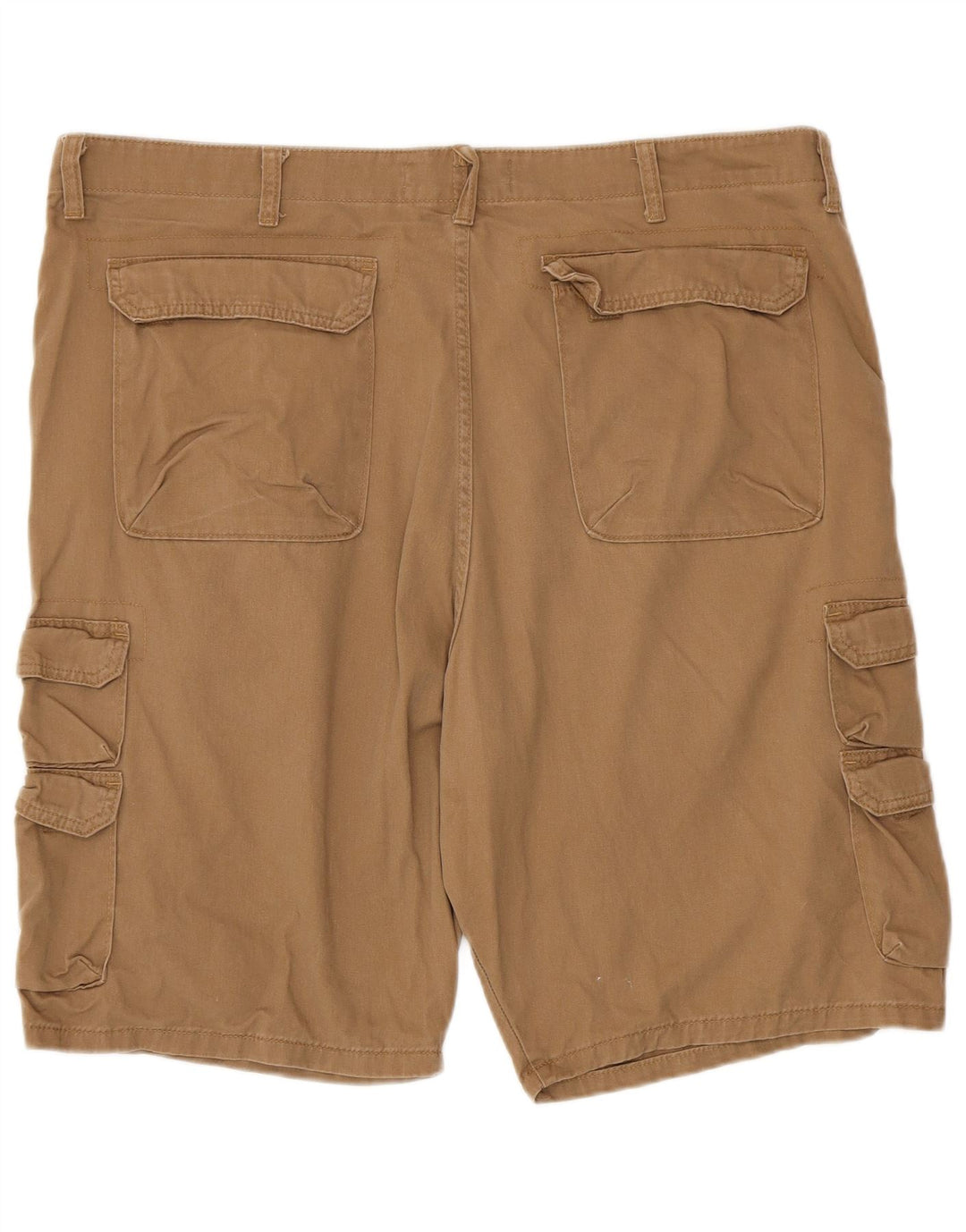 Wrangler muške kargo kratke hlače W42 2XL smeđi pamuk