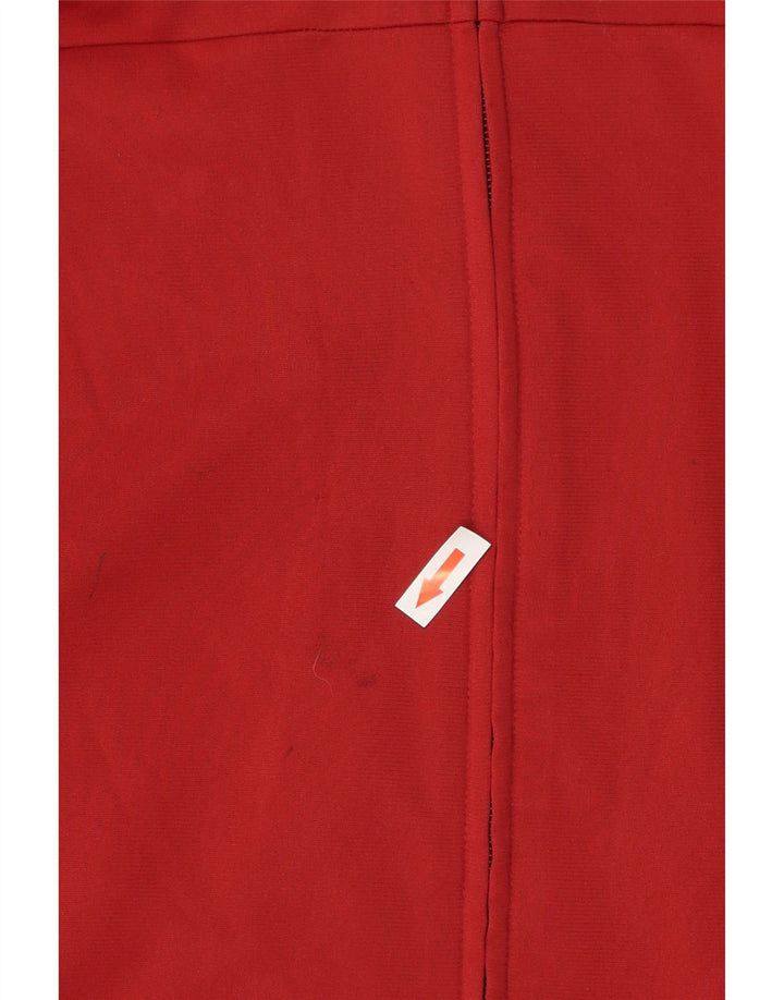 FILA ženska gornja jakna prevelike trenirke UK 10 Small Red Colourblock