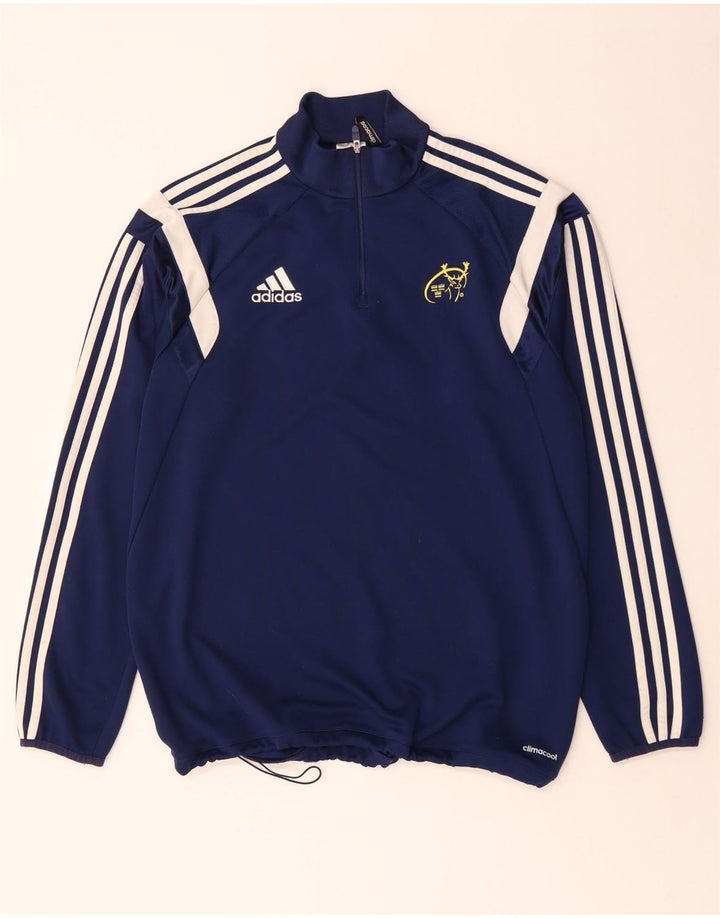 Adidas Munster Munster Rugby Pullover Top Trenirka Velika mornarsko plava
