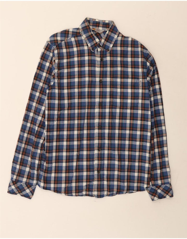 Carhartt muška košulja Srednje plavi karirani pamuk