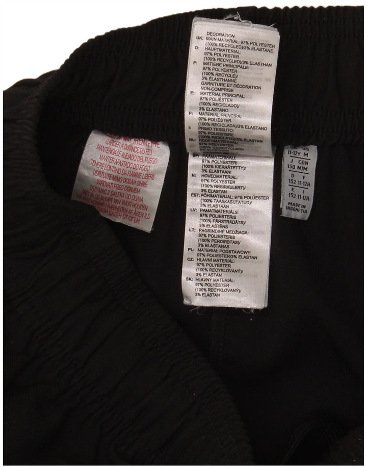 Adidas Boys Cargo Trenirka Hlače Joggers 11-12 Years Black Poliester
