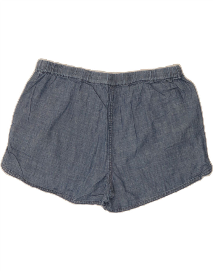 J. CREW Womens Chino Shorts Small W30 Blue Cotton Vintage J. Crew and Second-Hand J. Crew from Messina Hembry 